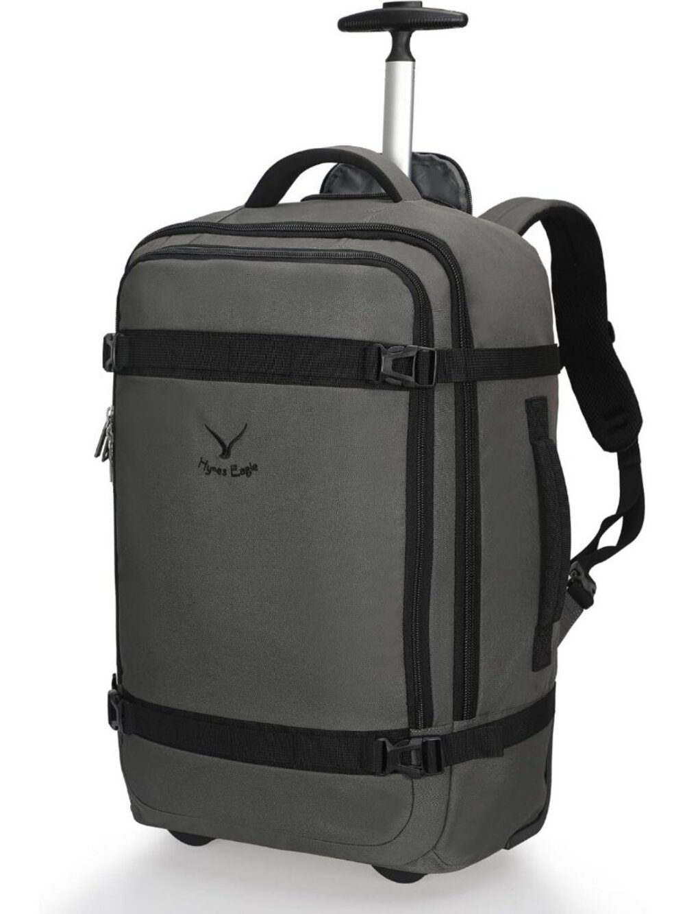 42L Rolling Backpack with Wheels - Airline Approved Carry-On, Laptop Travel Bag